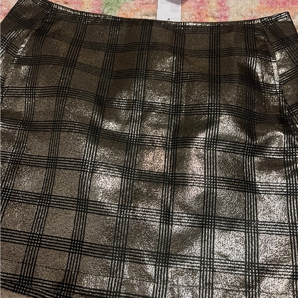 Urban Outfitters Metallic Mini Skirt - L - Picture 2 of 5